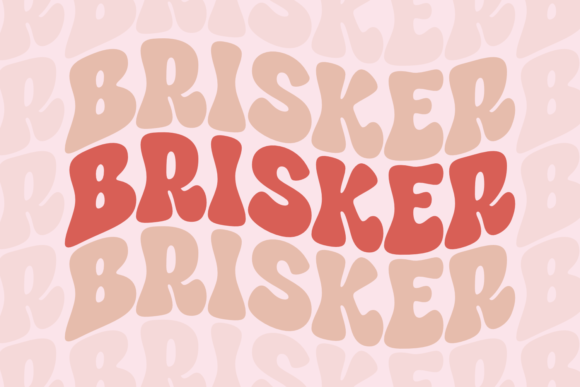Brisker: A Bold Typeface for Cheerful, Retro-Inspired Design