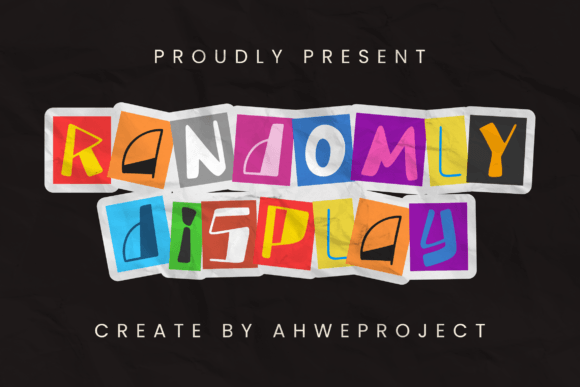 Discover the Playful Irregularity of the Randomly Font