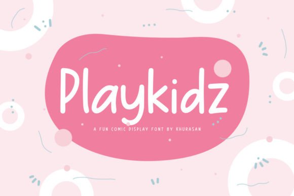 Playkidz: A Modern Display Font for Creative Impact