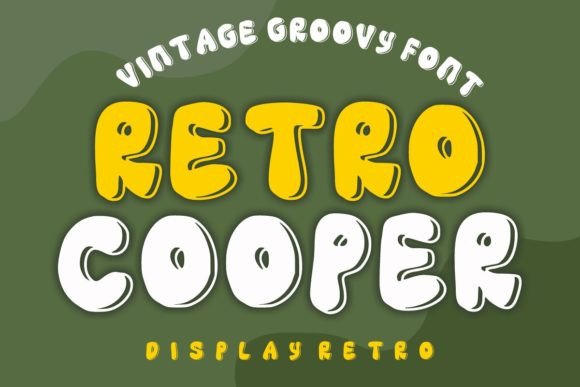 Retro Cooper: A Groovy Typeface with Dynamic Charm