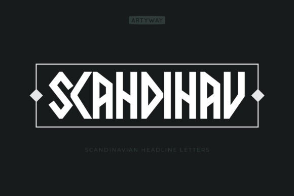 Scandinav: A Display Font for Modern Creative Projects